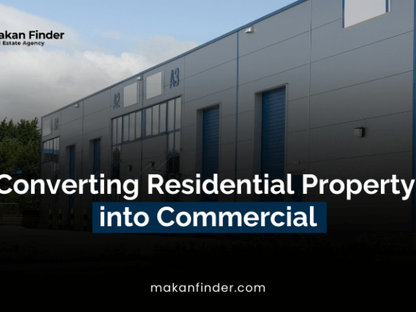 Residential Property into Commercial Property